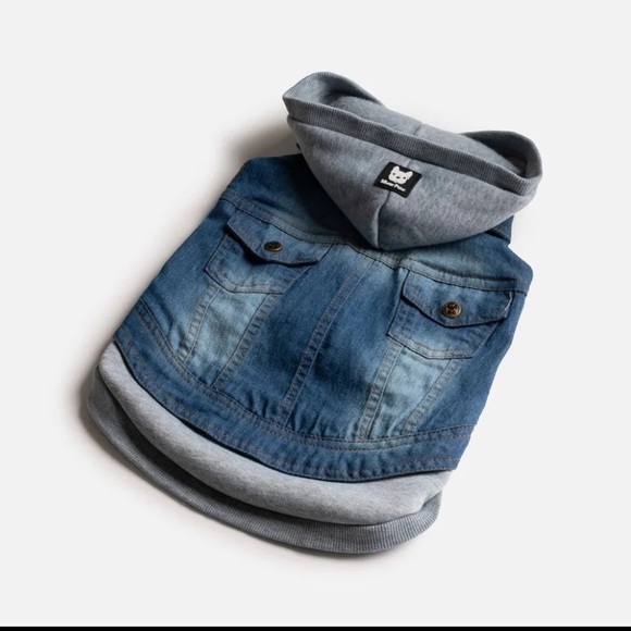 silver paw Other - Tyson Denim Jean Jacket for Dog